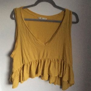 yellow UO tank